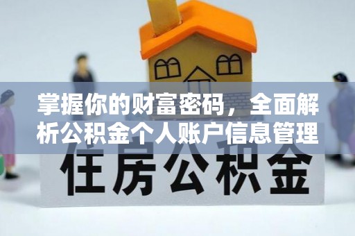 乐平掌握你的财富密码，全面解析公积金个人账户信息管理