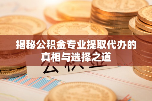 乐平揭秘公积金专业提取代办的真相与选择之道