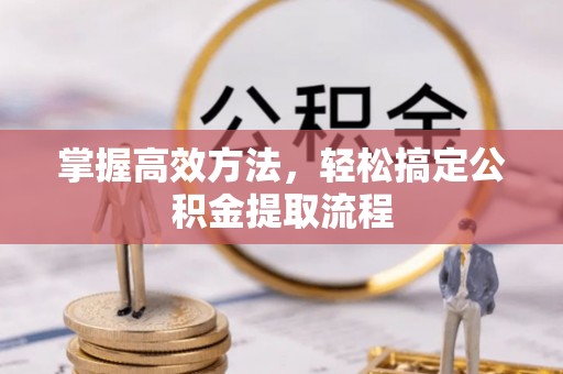 乐平掌握高效方法，轻松搞定公积金提取流程