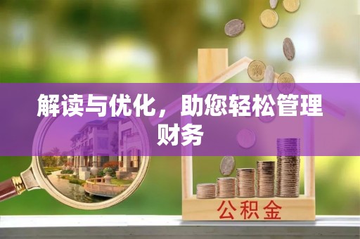 乐平解读与优化，助您轻松管理财务