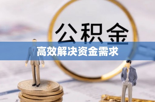 乐平高效解决资金需求