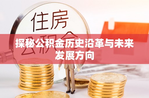乐平探秘公积金历史沿革与未来发展方向